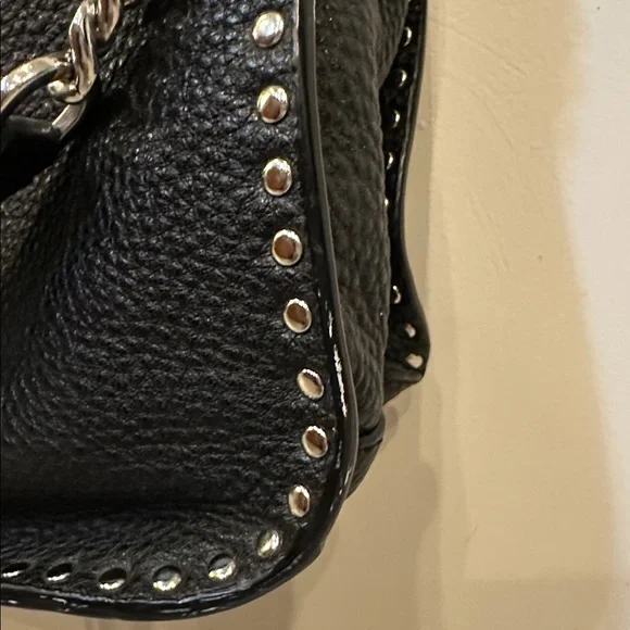 Michael Kors large black studded hobo bag - Picture 4 of 10